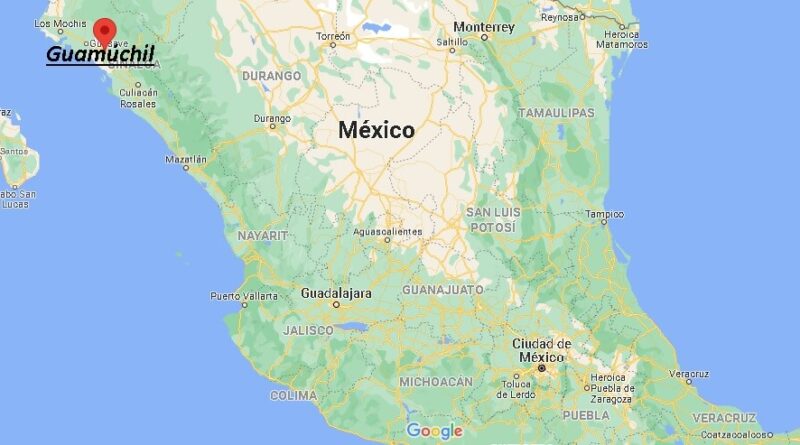 ¿Dónde está Guamúchil en Mexico