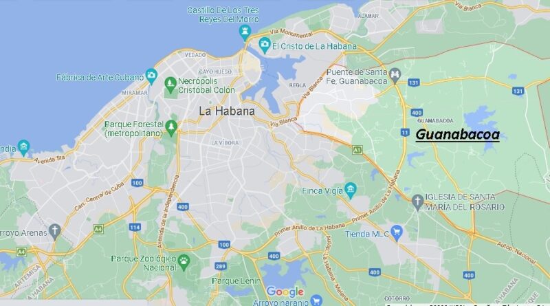 ¿Dónde está Guanabacoa en Cuba