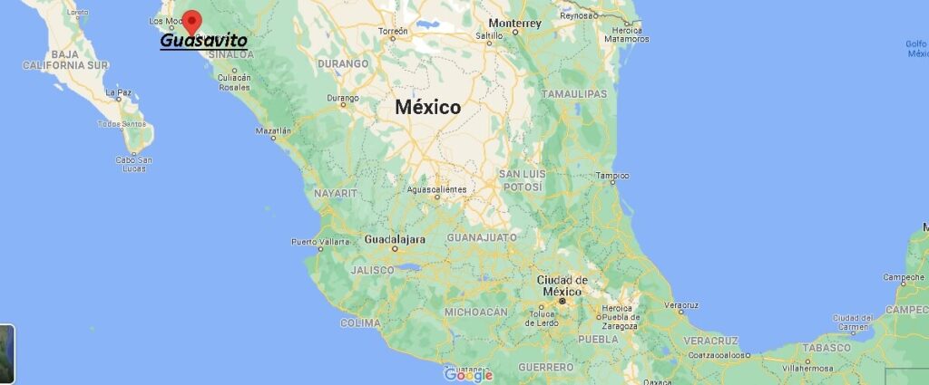 ¿Dónde está Guasavito en Mexico