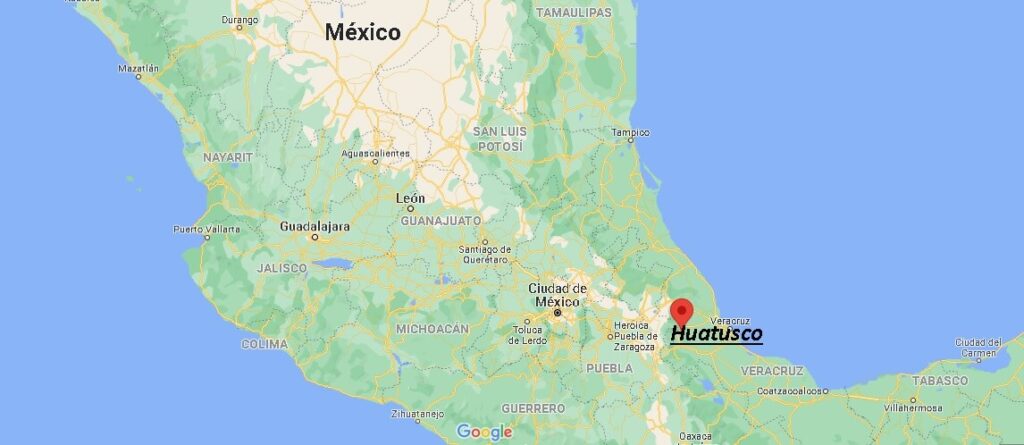 ¿Dónde está Huatusco, Mexico