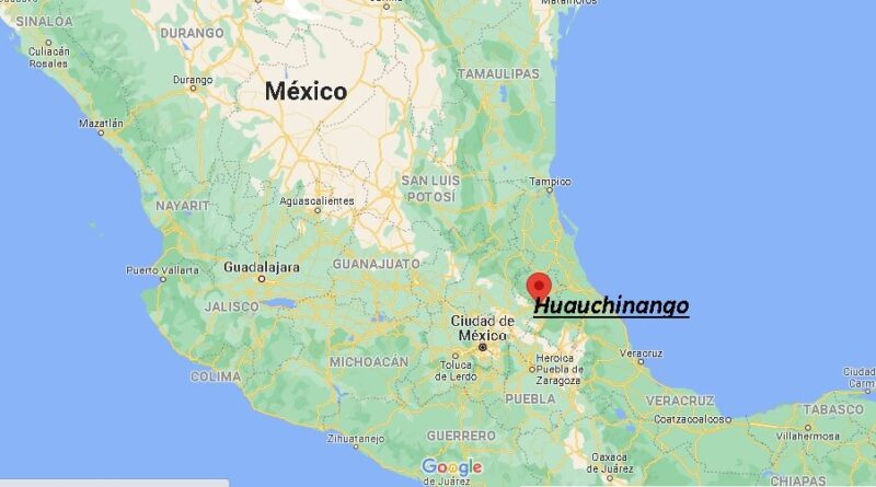 ¿Dónde está Huauchinango en Mexico