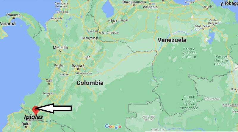 ¿Dónde está Ipiales, Colombia