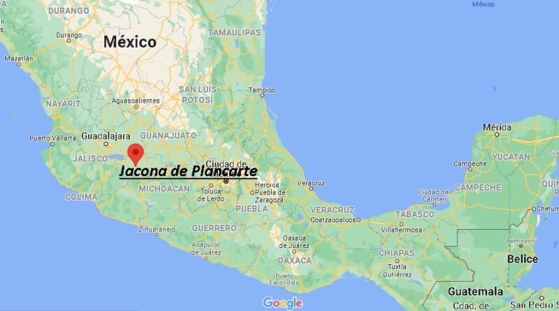 ¿Dónde está Jacona de Plancarte en Mexico