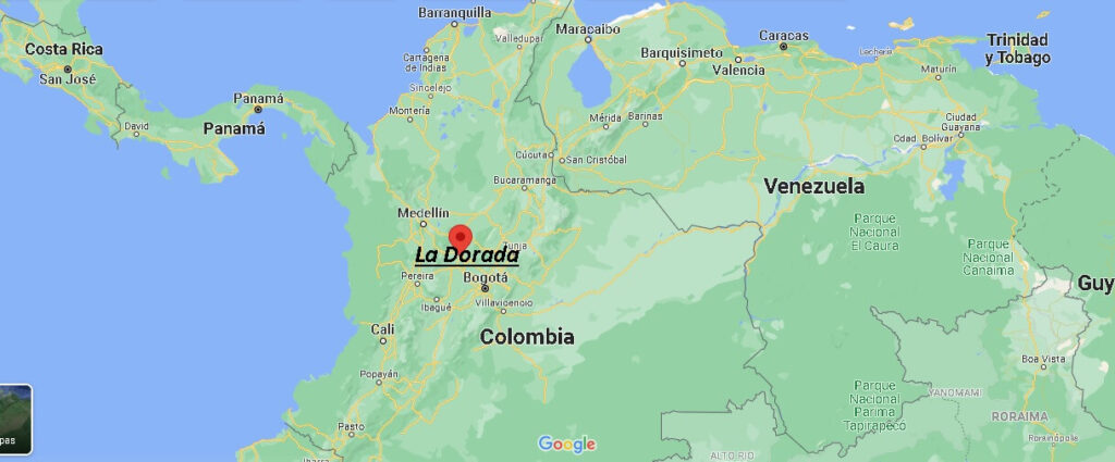 ¿Dónde está La Dorada, Colombia