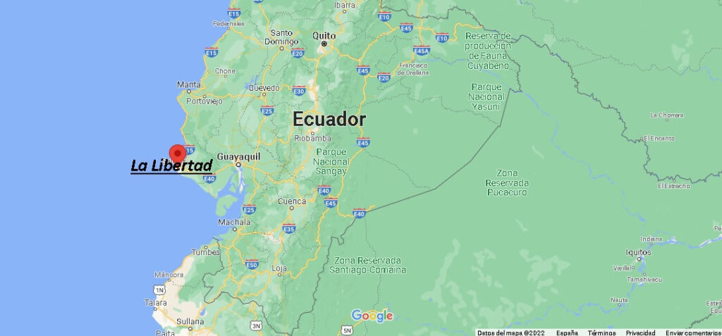 ¿Dónde está La Libertad Ecuador