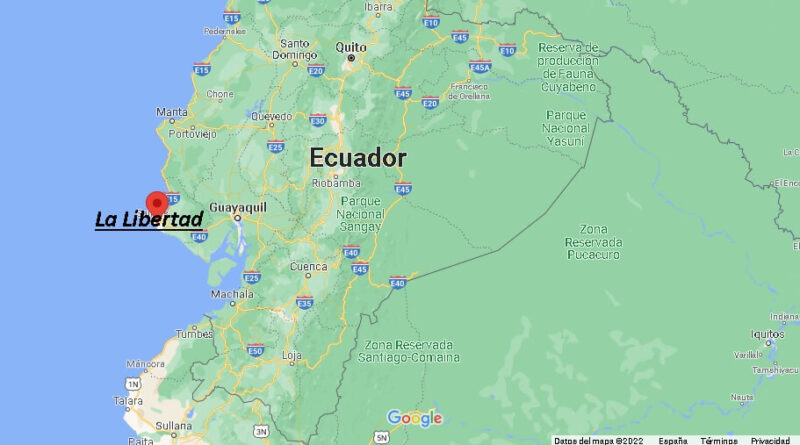¿Dónde está La Libertad Ecuador