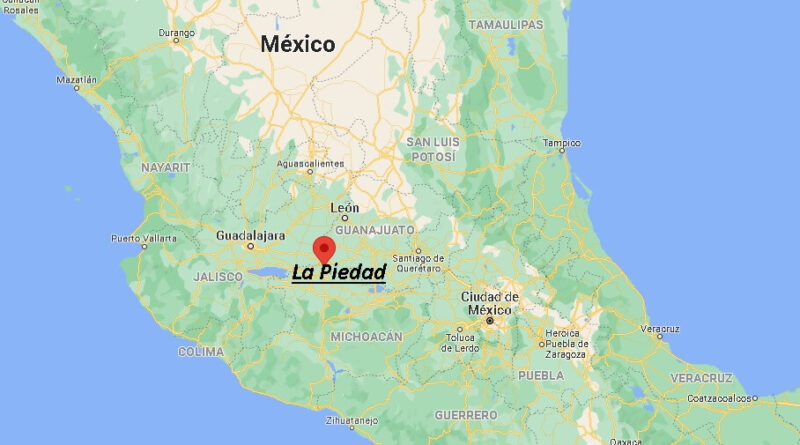 ¿Dónde está La Piedad en Mexico