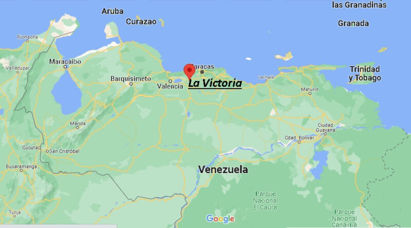 ¿Dónde está La Victoria en Venezuela