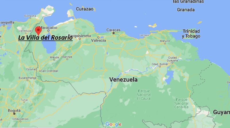 ¿Dónde está La Villa del Rosario Venezuela