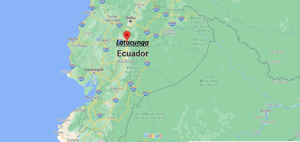 ¿Dónde está Latacunga Ecuador
