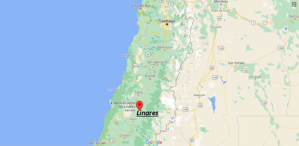 ¿Dónde está Linares en Chile
