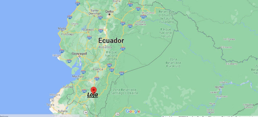 ¿Dónde está Loja en Ecuador