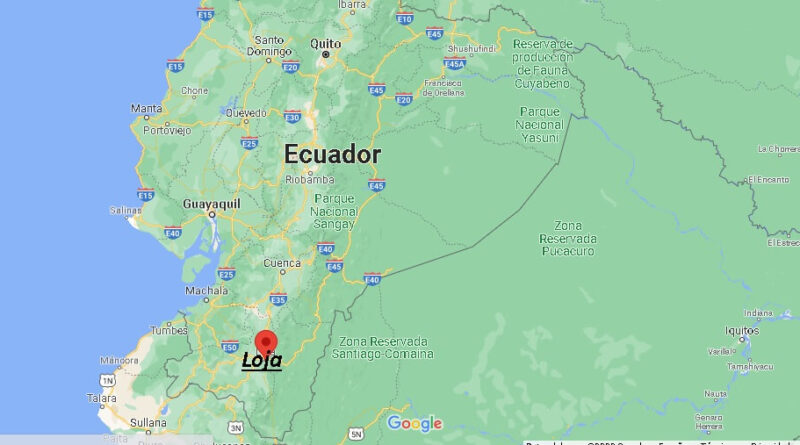 ¿Dónde está Loja en Ecuador