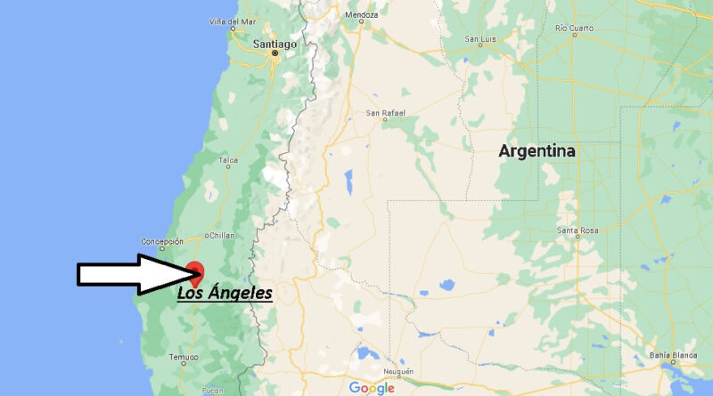 ¿Dónde está Los Ángeles en Chile