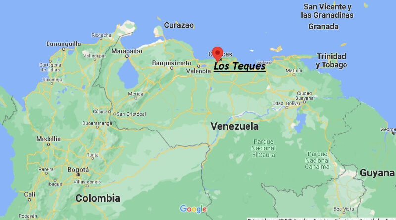 ¿Dónde está Los Teques en Venezuela