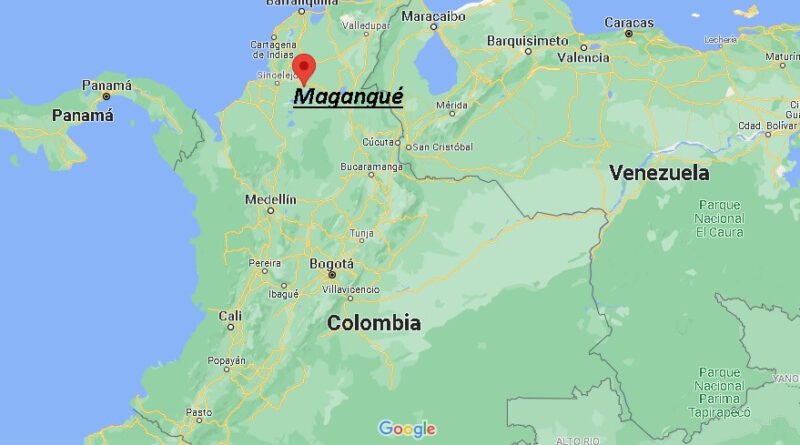 ¿Dónde está Magangué en Colombia