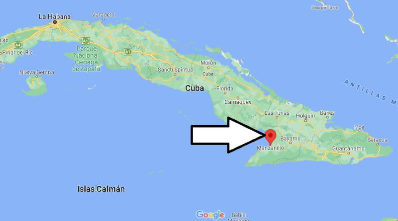 ¿Dónde está Manzanillo en Cuba