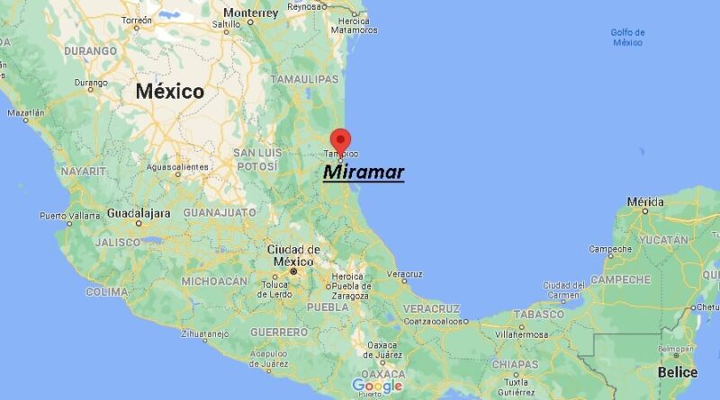 ¿Dónde está Miramar, México