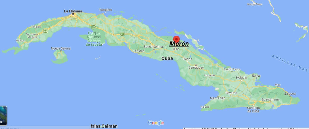 ¿Dónde está Morón, Cuba