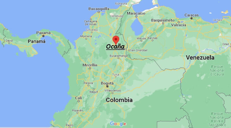 ¿Dónde está Ocaña, Colombia