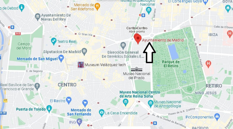 ¿Dónde está Palacio de Cibeles - Ayuntamiento de Madrid
