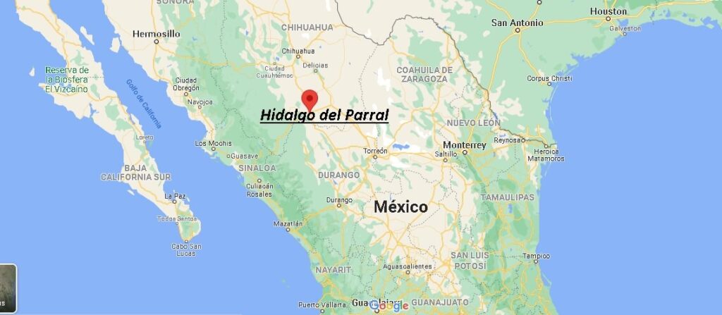 ¿Dónde está Parral, México