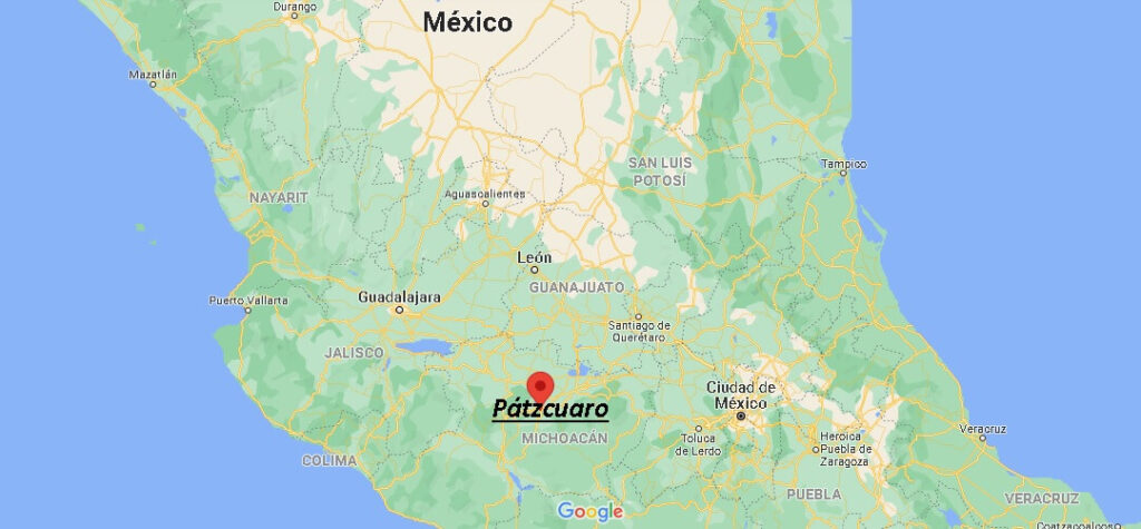 ¿Dónde está Pátzcuaro Mexico