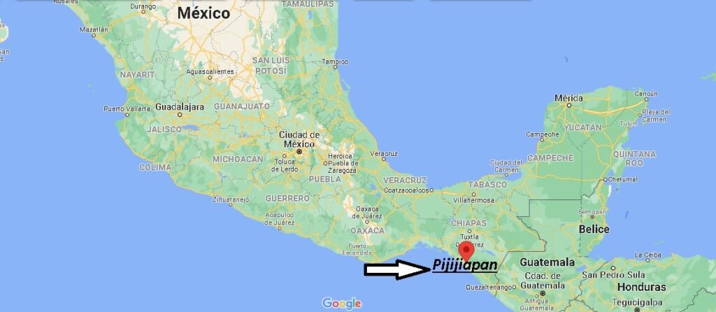 ¿Dónde está Pijijiapan Mexico