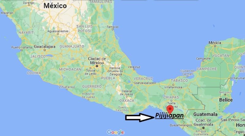 ¿Dónde está Pijijiapan Mexico