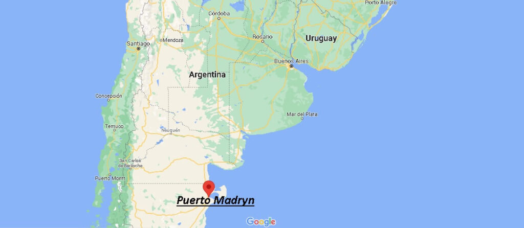 ¿Dónde está Puerto Madryn, Argentine