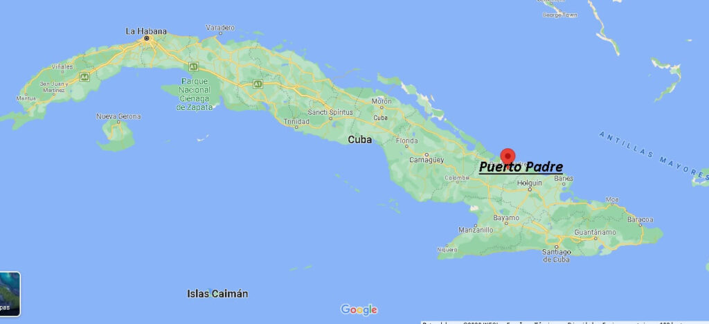 ¿Dónde está Puerto Padre, Cuba