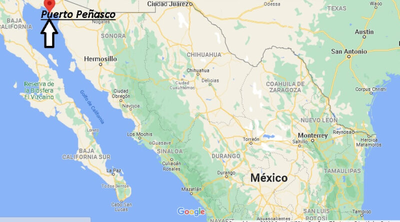 ¿Dónde está Puerto Peñasco Mexico