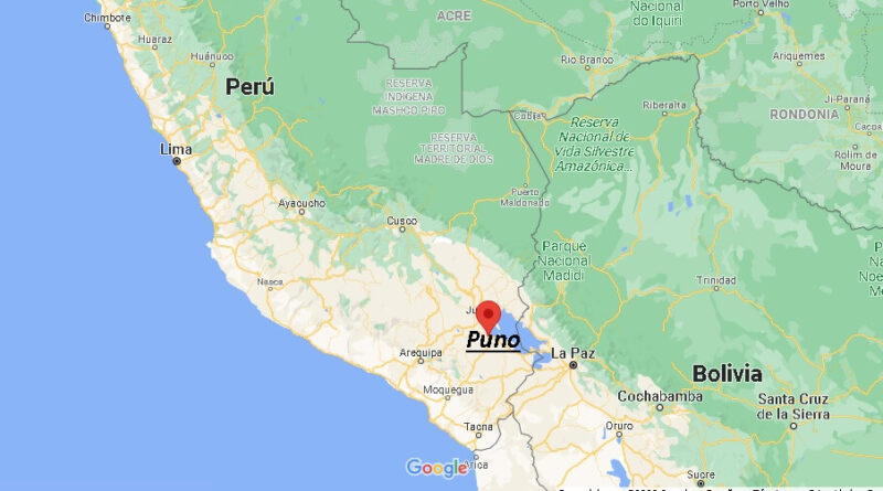 ¿Dónde está Puno en Peru