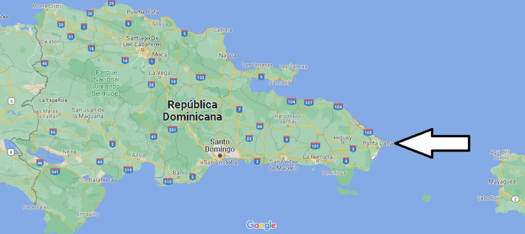¿Dónde está Punta Cana en Dominicana