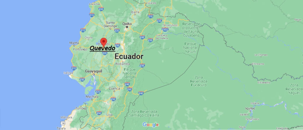 ¿Dónde está Quevedo en Ecuador
