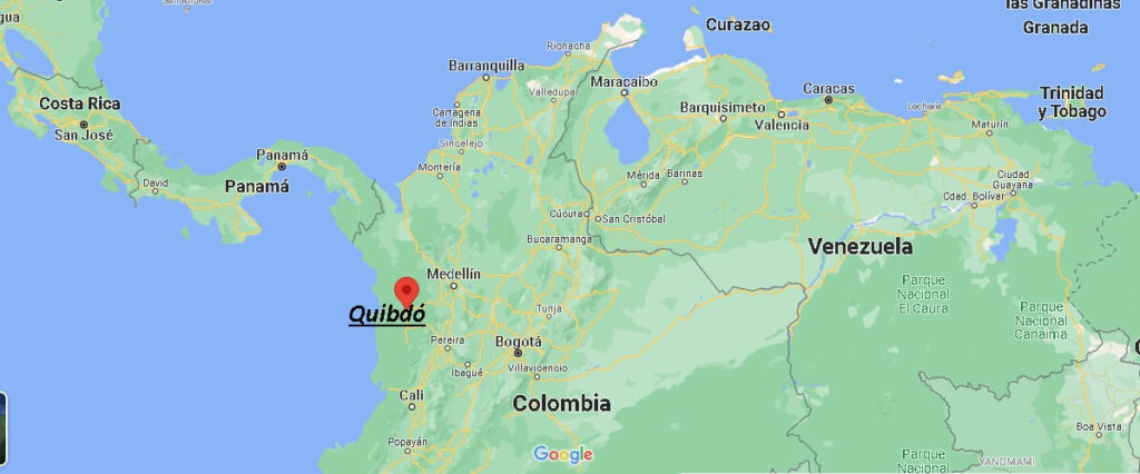 ¿Dónde está Quibdó, Colombia