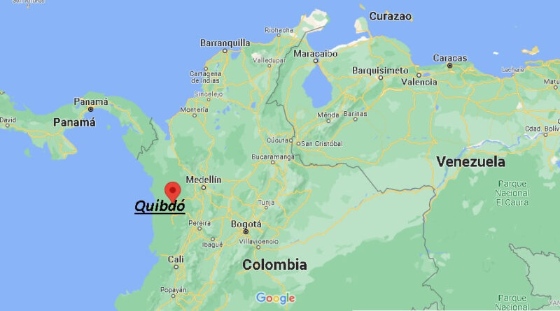 ¿Dónde está Quibdó, Colombia