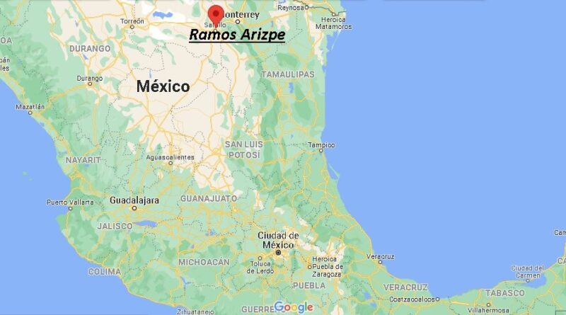 ¿Dónde está Ramos Arizpe, Mexico