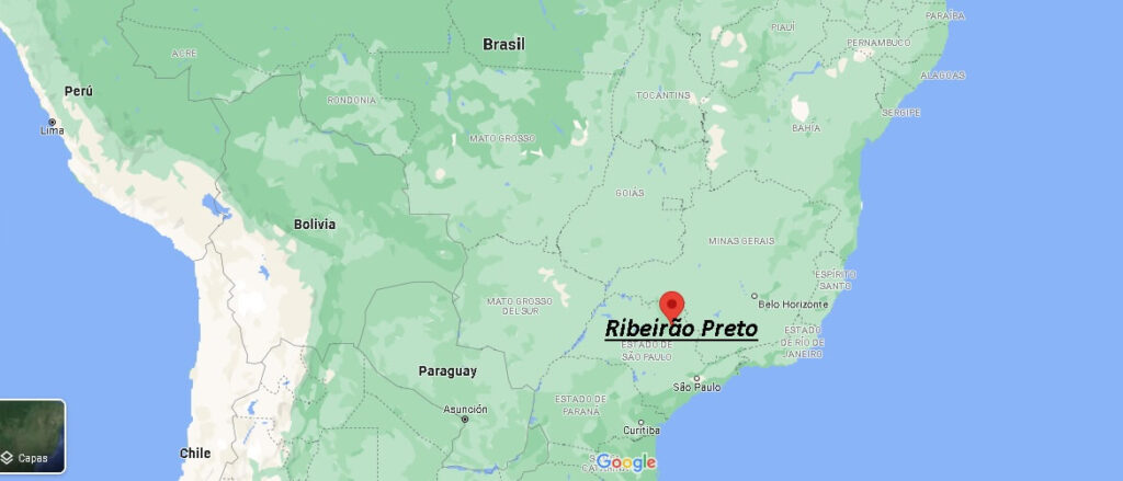¿Dónde está Ribeirão Preto Brasil