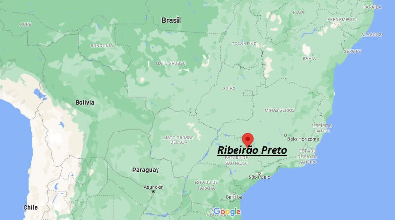 ¿Dónde está Ribeirão Preto Brasil