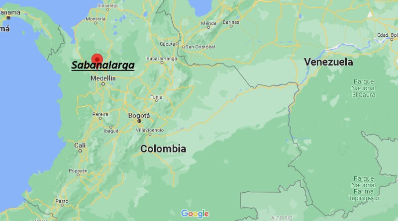 ¿Dónde está Sabanalarga Colombia