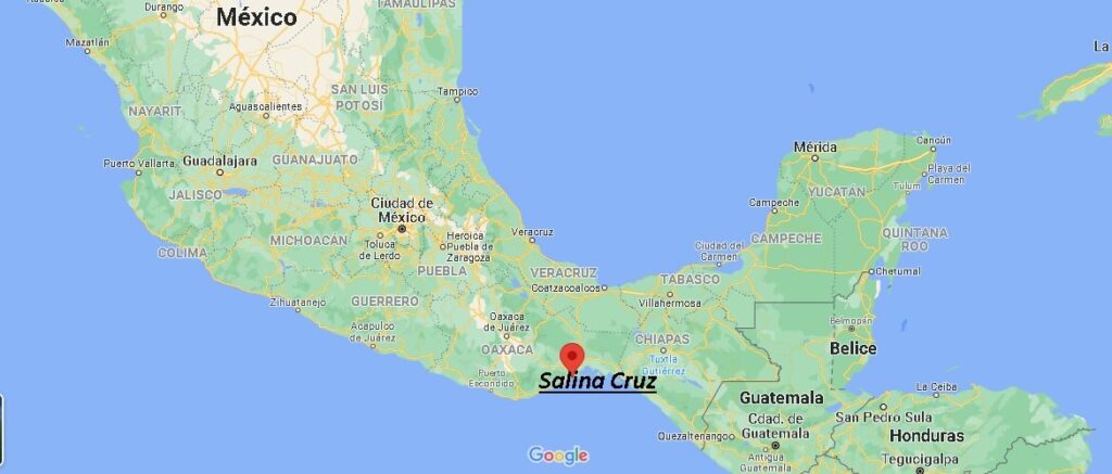 ¿Dónde está Salina Cruz en Mexico
