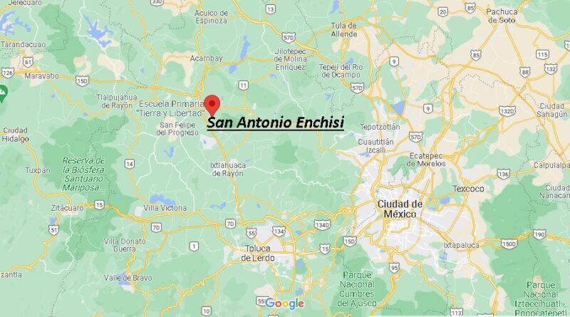 ¿Dónde está San Antonio Enchisi