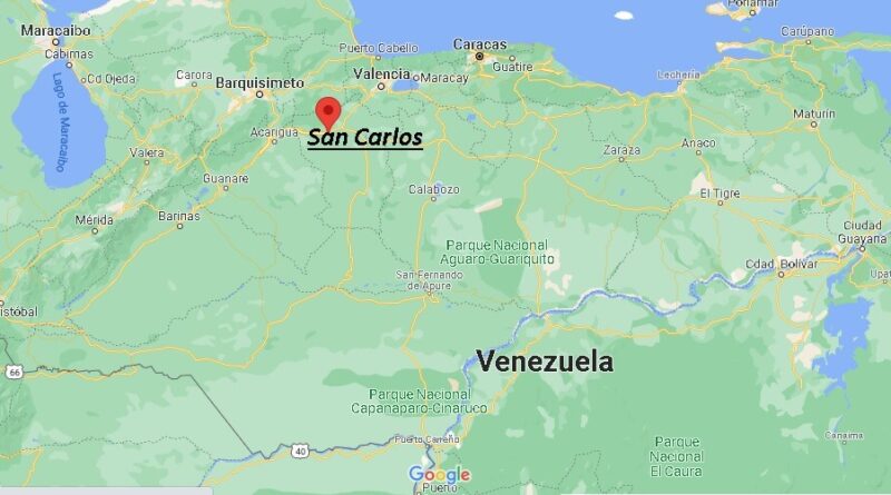 ¿Dónde está San Carlos Venezuela