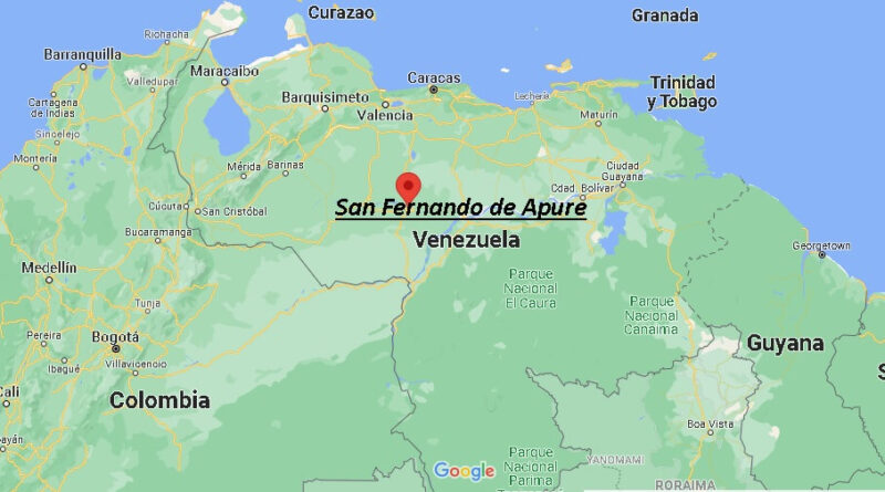 ¿Dónde está San Fernando de Apure Venezuela