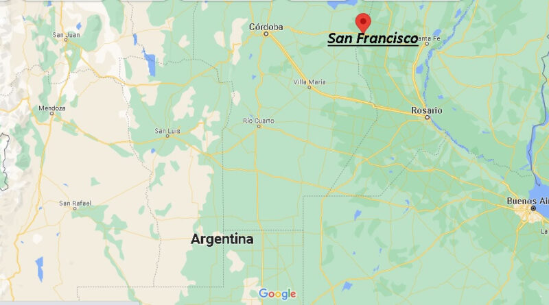 ¿Dónde está San Francisco, Argentina