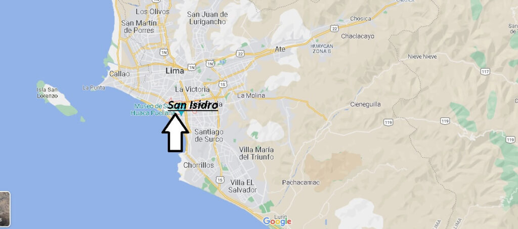 ¿Dónde está San Isidro Peru