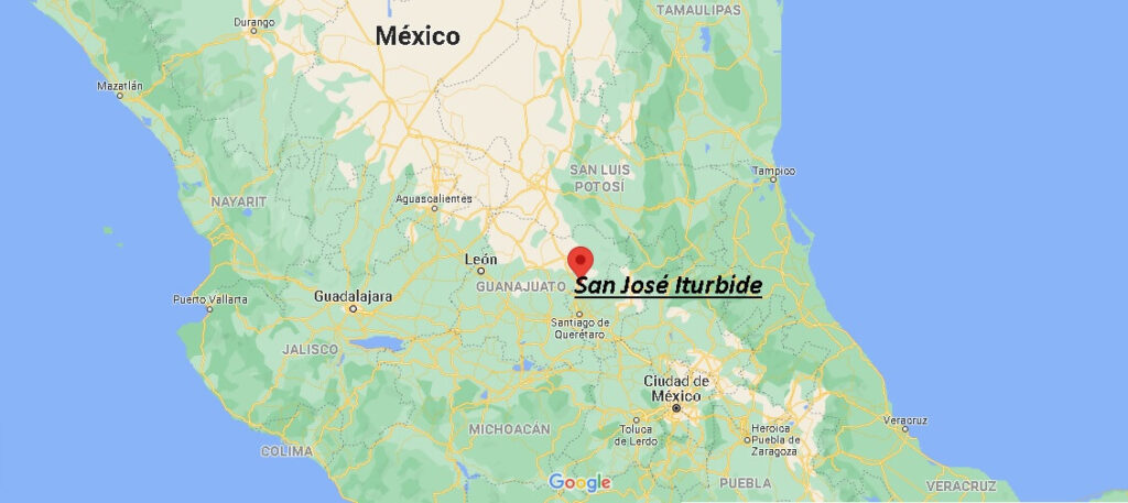 ¿Dónde está San José Iturbide Mexico