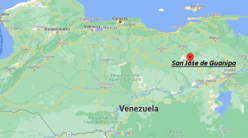 ¿Dónde está San Jose de Guanipa Venezuela