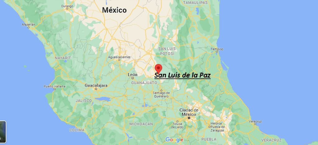 ¿Dónde está San Luis de la Paz en México